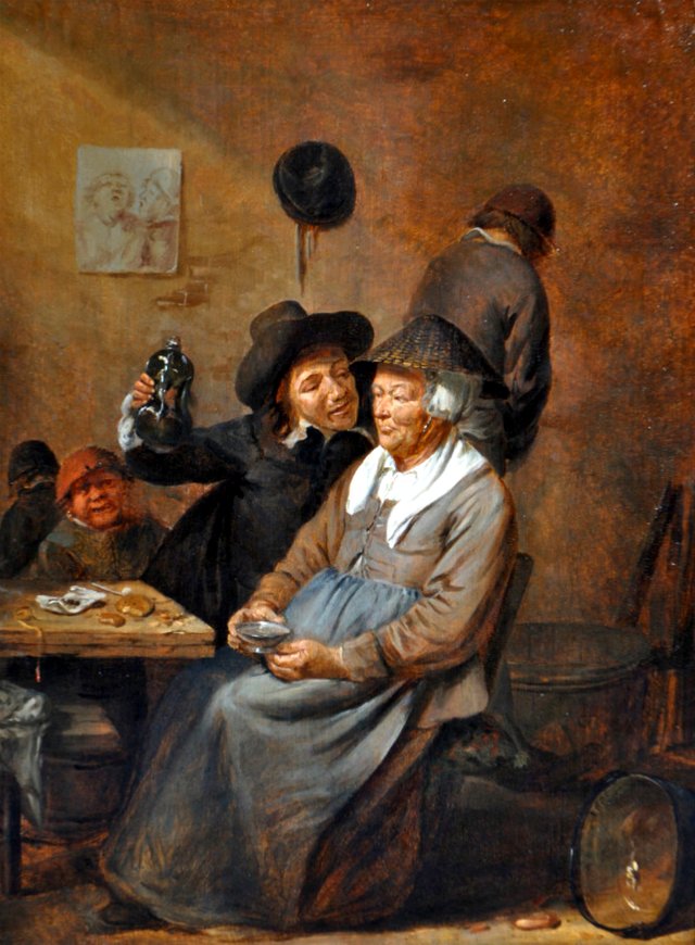 Unequal love by Joos van Craesbeeck