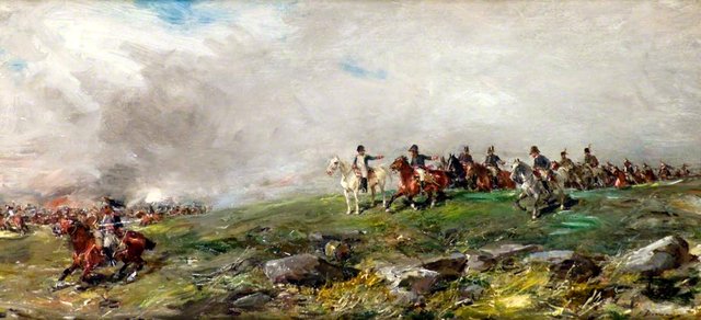 Napoleon at Austerlitz by Francisco Domingo Marqués