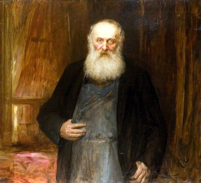 Anton the Weaver by Hubert von Herkomer