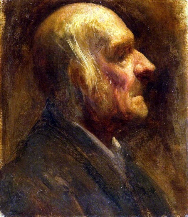 George Brown (1820–1904) by Hubert von Herkomer