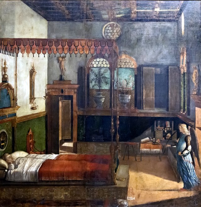 The Dream of St. Ursula by Vittore Carpaccio