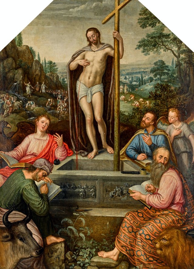 Christ as ‘Fons Vitae’ by Lucas van Valckenborch