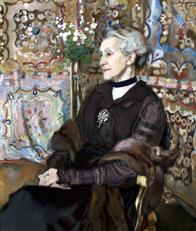 Portrait of Celina Sarowa by Józef Mehoffer