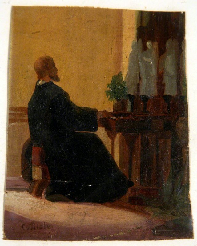 Seated Figure, Germany by Karl von Piloty