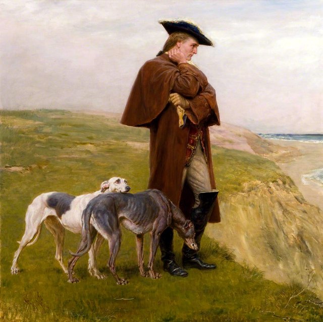 An Exile of the '45 by Briton Rivière