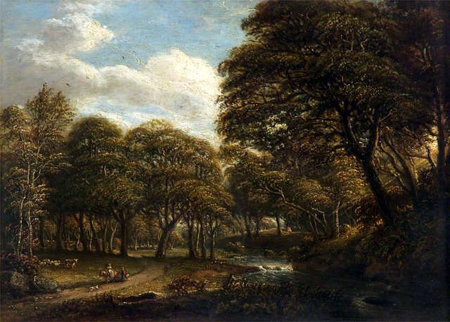 A Woody Landscape by Paul Sandby
