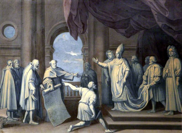 The Finding of the Law by James Thornhill