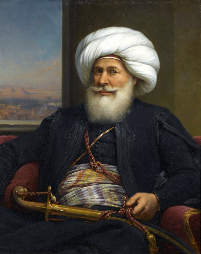 Mehemet Ali Viceroy of Egypt by Auguste Couder