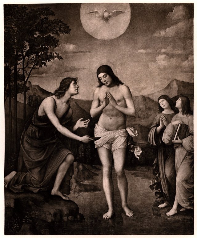 Baptism of Christ by Francesco Francia