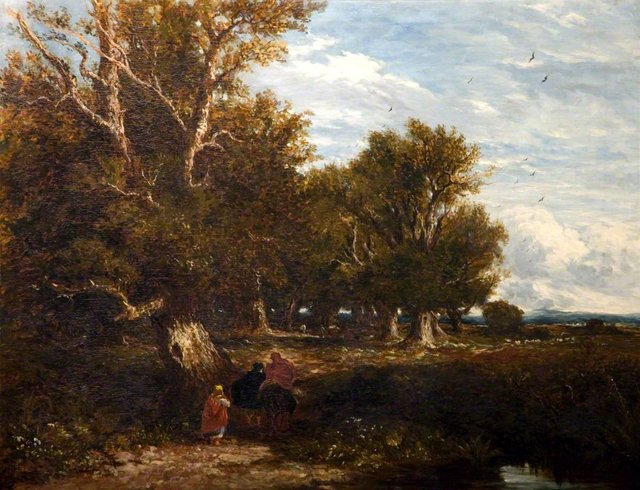 The Skirts of the Wood by David Cox