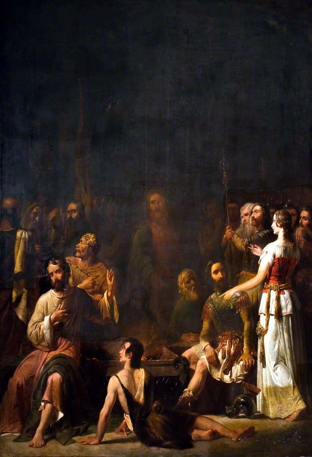 The Denial by Daniel Maclise