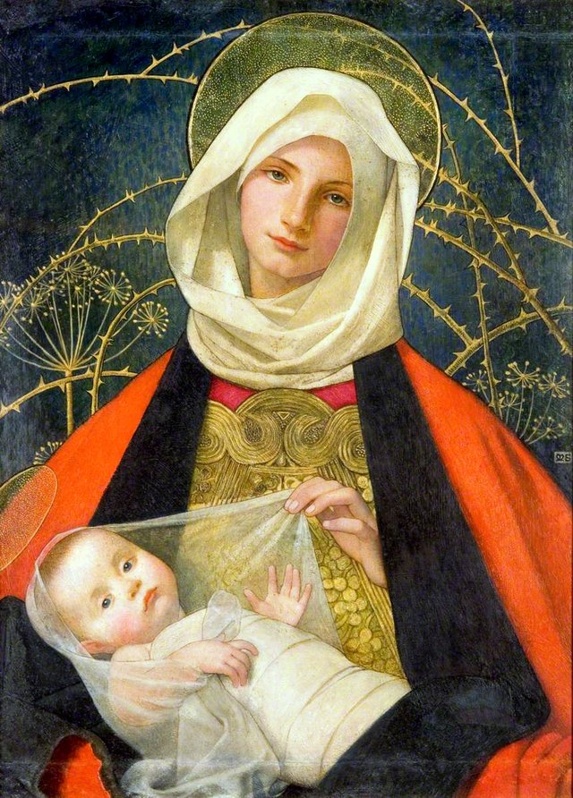 Madonna and Child by Marianne Stokes