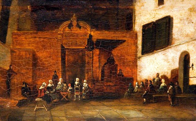 At Worship by Pieter Neefs the Elder