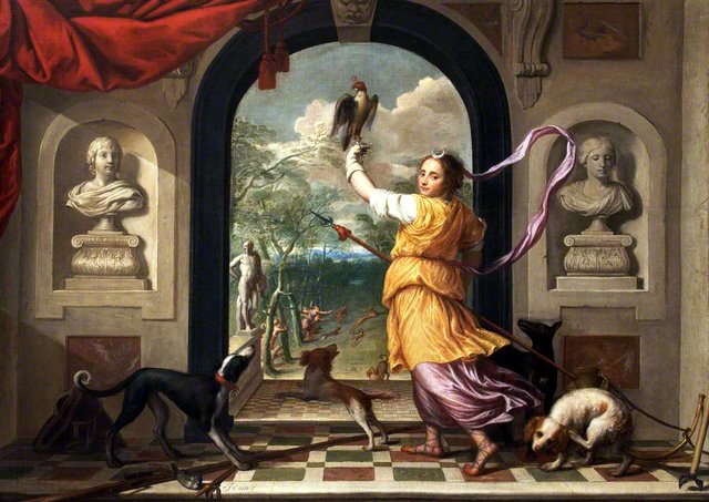 Diana the Huntress by Jacob van Oost