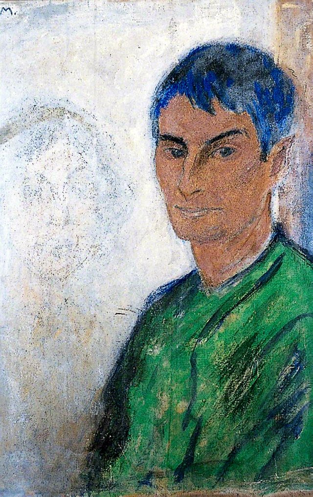 Portrait of the Artist by Otto Mueller