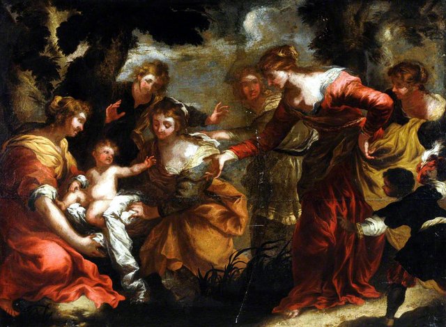 The Finding of Moses by Valerio Castello