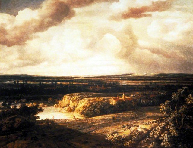 Panoramic Landscape by Philips Koninck