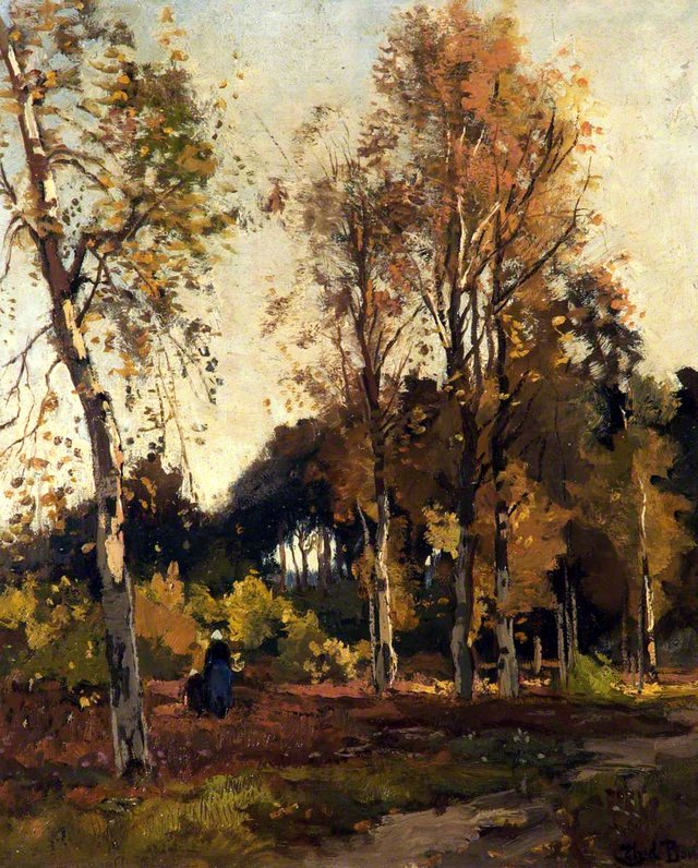 Autumn by Théophile de Bock
