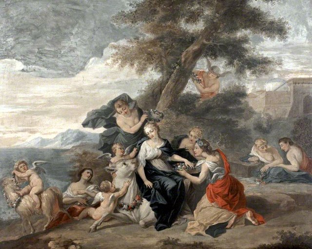 Europa by Antoine Coypel