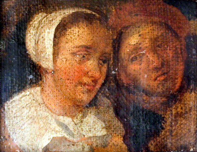 Studies of Heads of Peasants by Hendrik Martenszoon Sorgh