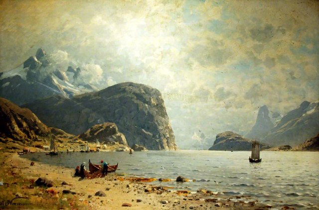 Norwegian Fiord by Adelsteen Normann