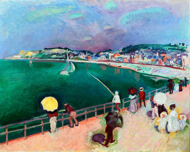 La Baie de Sainte-Adresse by Raoul Dufy