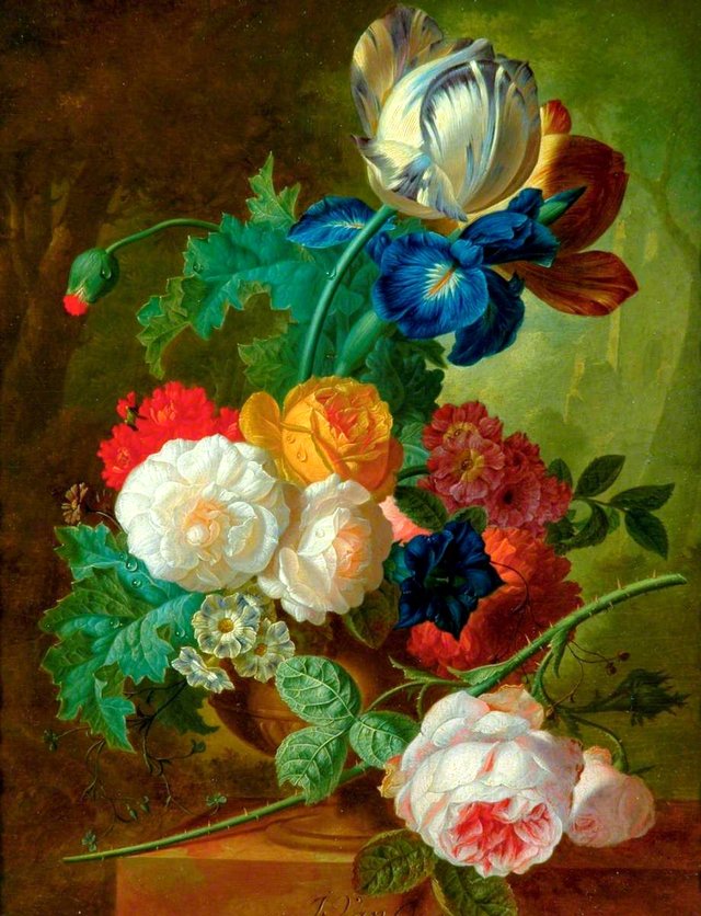 Flower Piece by Jan van Os