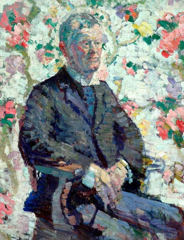 Portrait of a Man by Harold Gilman