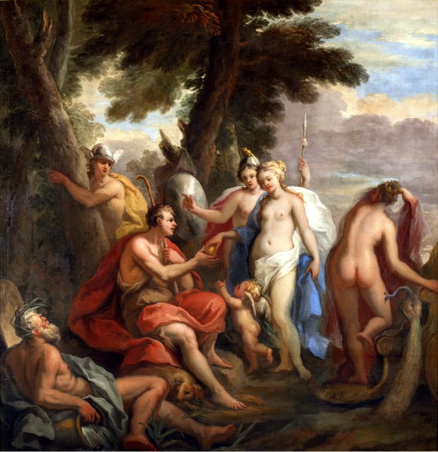 The Judgement of Paris by James Thornhill