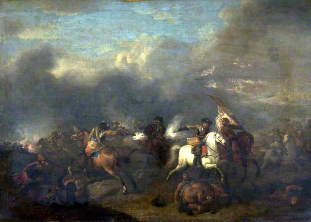 Battle Scene by Jacques Courtois