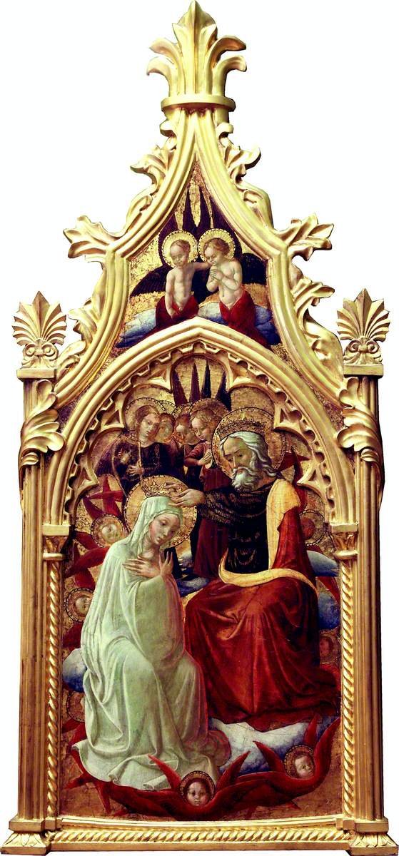The Coronation of the Virgin by Niccolò di Liberatore