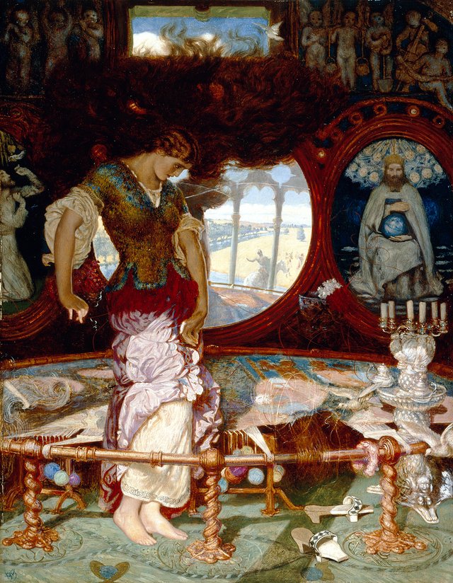 The Lady of Shalott by William Holman Hunt