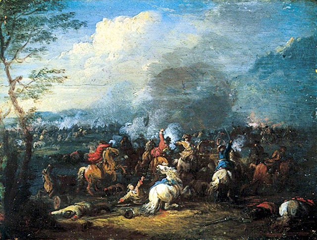Battle Scene by Karel Breydel