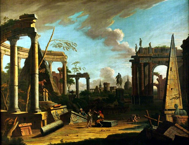 Roman Capriccio by Viviano Codazzi