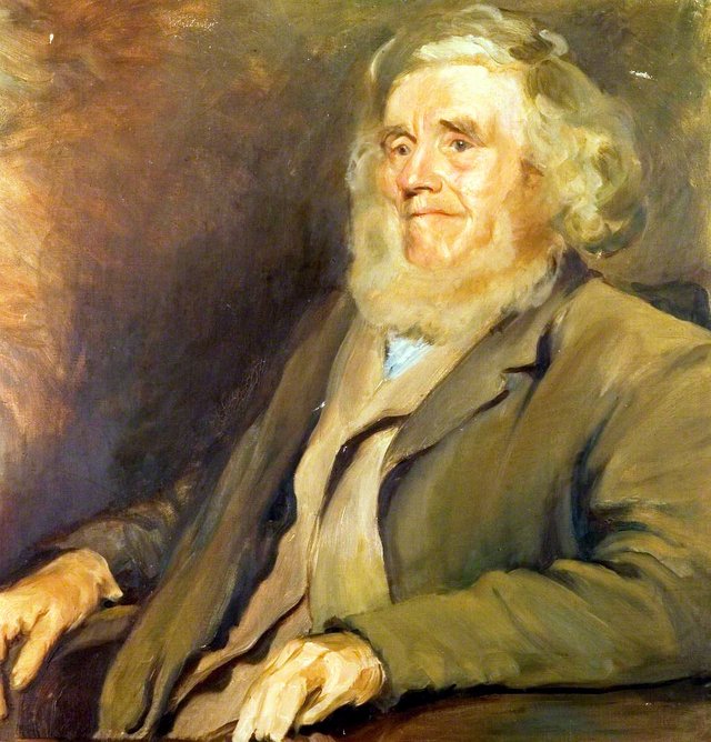 Portrait of a Man (probably Mr Hodkinson of Windmill Street) by Hubert von Herkomer