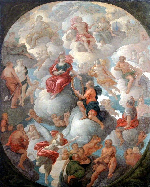 The Gods on Mount Olympus by James Thornhill