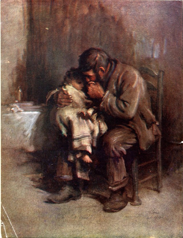 Motherless by Luke Fildes