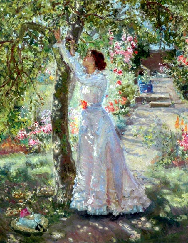 The Garden by Ethel Walker