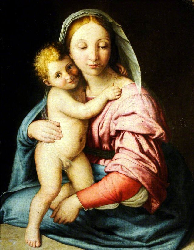 Madonna and Child by Giovanni Battista Salvi da Sassoferrato