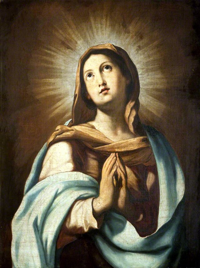 The Madonna by Giovanni Battista Salvi da Sassoferrato