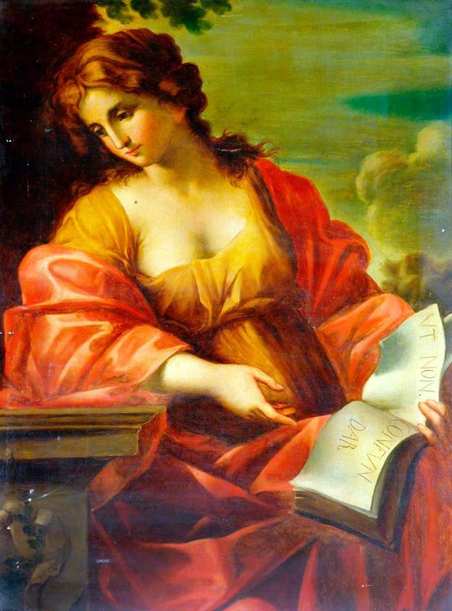 The Cumaean Sibyl (?) by Giovanni Francesco Romanelli