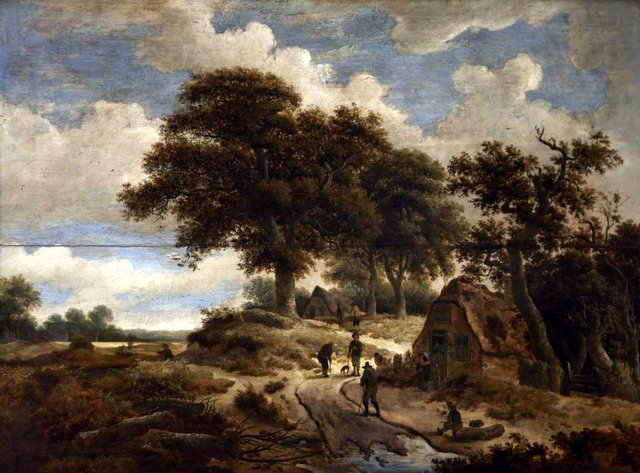 Landscape with Figures by Jacques d'Arthois
