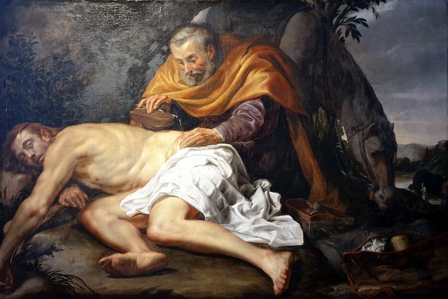 The Good Samaritan by Jacob Gerritsz. Cuyp