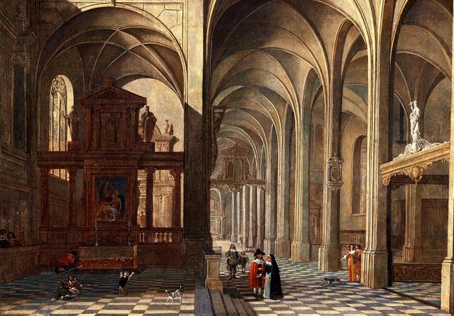 Church interior by Pieter Neefs the Younger
