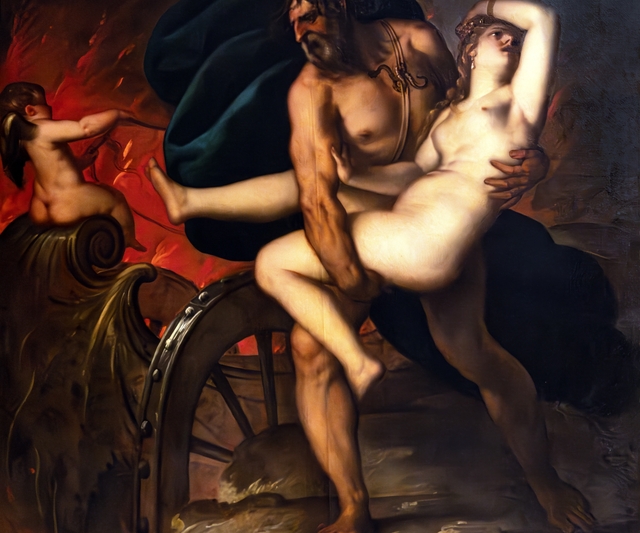 Rape of Proserpina by Alessandro Varotari