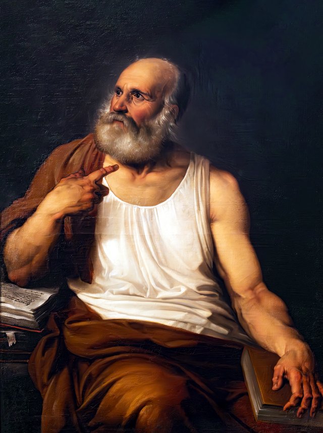 Solon by Francesco Hayez