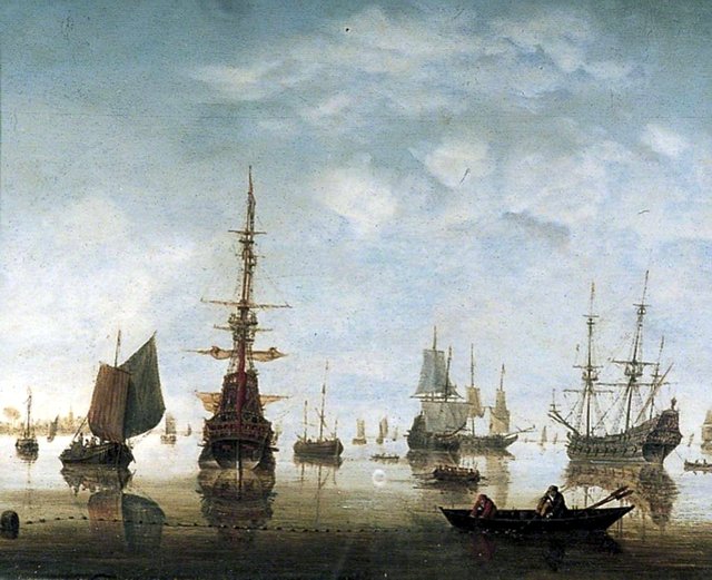 Seascape by Hendrick Dubbels