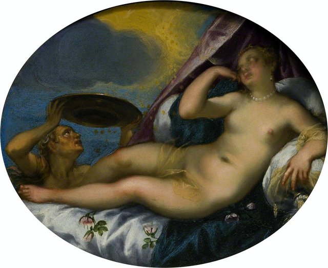 Danae and the Shower of Gold by Hans Rottenhammer