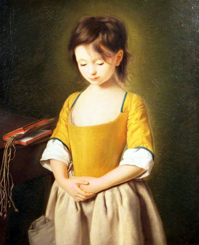 Portrait of a Young Girl: La penitente by Pietro Rotari