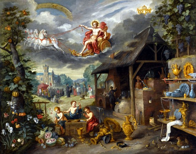 Allegory of War and Peace by Jan Brueghel the Younger